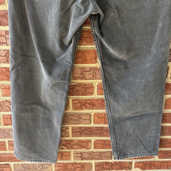 Vintage Faded Black Levi's 550 Jeans Mens 38 x 29 Made in USA‎ Y2K Relaxed Fit - Picture 7 of 11